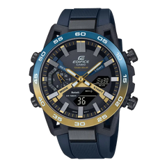 Casio Edifice Smartphone Link ECB-2000NP-1A Black Dial 47.8mm Stainless Steel Case Men's Watch