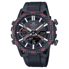 Casio Edifice Smartphone Link ECB-2000PB-1ADF Black Dial Stainless Steel Men's Watch