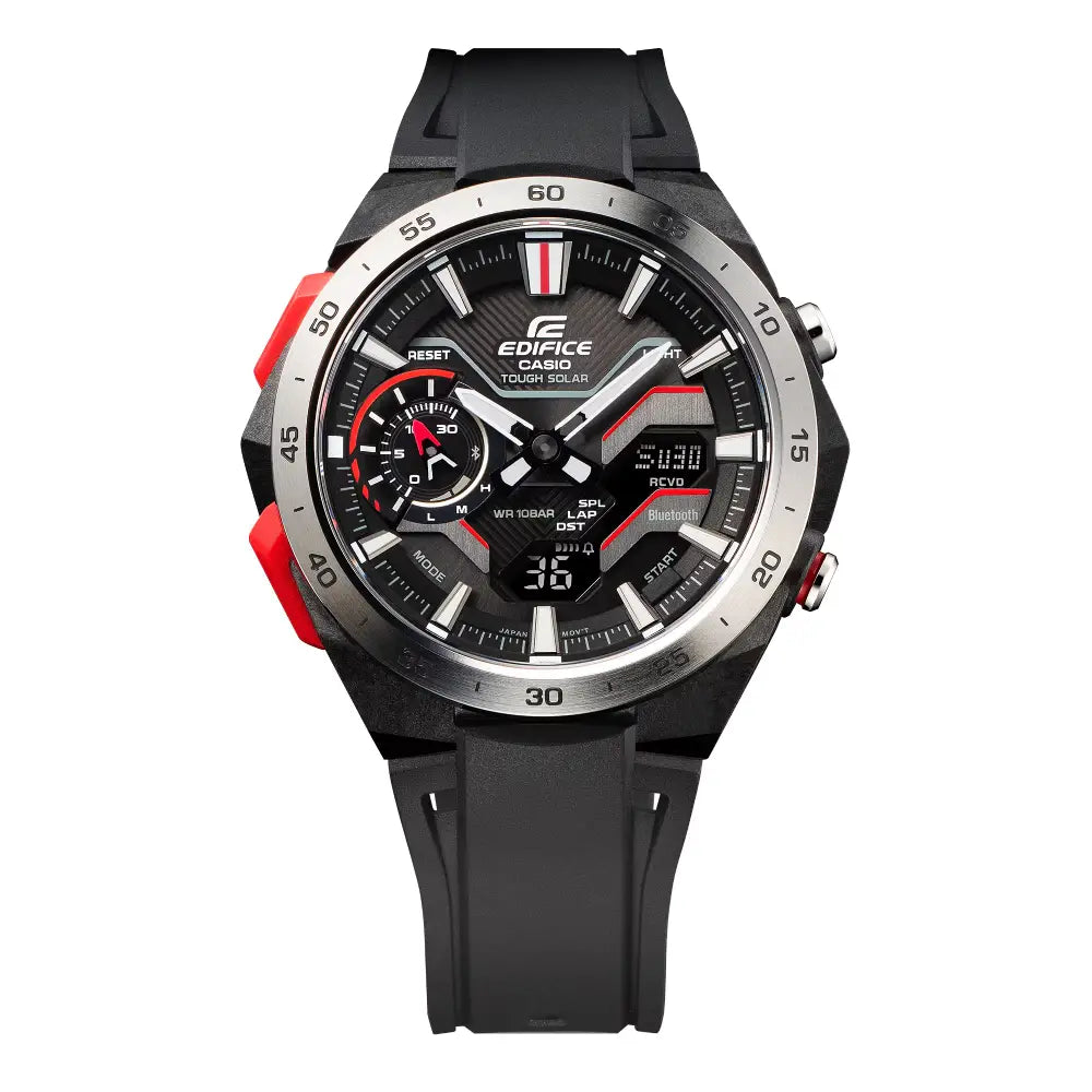 Edifice ECB-2200P-1ADF Black Dial Resin Men's Watch