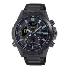 Casio Edifice Smartphone Link ECB-30DC-1ADF Black Dial Stainless Steel Men's Watch