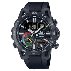 Casio Edifice Smartphone Link ECB-40MP-1ADF Black Dial Stainless Steel Men's Watch