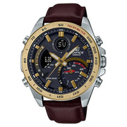 Casio Edifice Smartphone Link ECB-900GL-1ADR Black Dial Stainless Steel Men's Watch