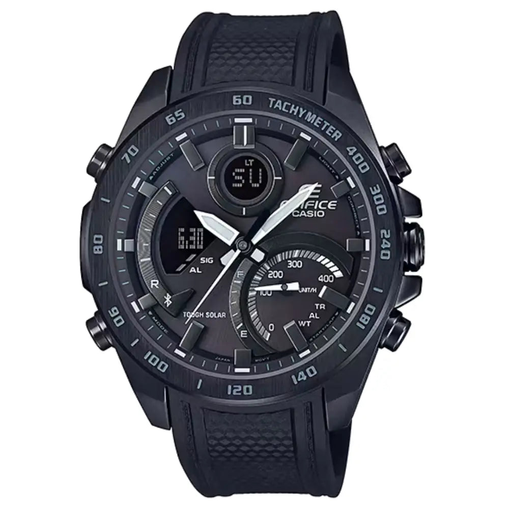 Edifice Smartphone Link ECB-900PB-1ADR Grey Dial Stainless Steel Men's Watch