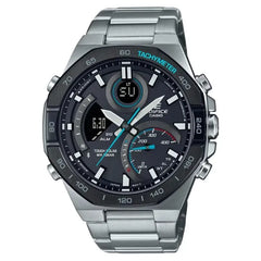 Casio Edifice Smartphone Link ECB-950DB-1ADF Grey Dial Stainless Steel Men's Watch