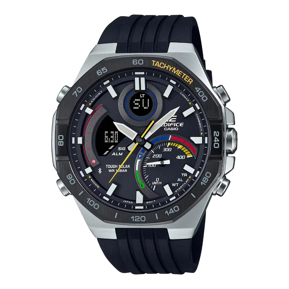 Casio Edifice Smartphone Link ECB-950MP-1ADF Black Dial Stainless Steel Men's Watch