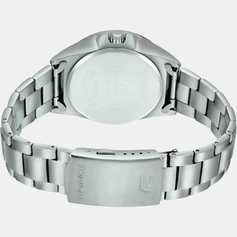 Casio Edifice EFV-140D-2AVUDF Analog Quartz Blue Dial Stainless Steel Men's Watch