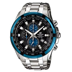 Casio Edifice Standard Chronograph EF-539D-1A2VUDF Black Dial Stainless Steel Men's Watch