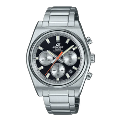 Casio Edifice Standard Chronograph EFB-730D-1AVUDF Black Dial 40mm Stainless Steel Men's Watch