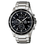 Casio Edifice Standard Chronograph EFR-526D-1AVUDF Black Dial Stainless Steel Men's Watch
