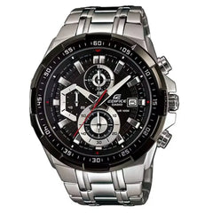 Casio Edifice Standard Chronograph EFR-539D-1AVUDF Black Dial 49.5mm Stainless Steel Men's Watch