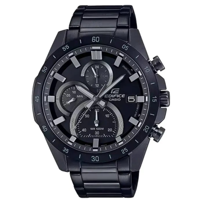 Casio Edifice Standard Chronograph EFR-571MDC-1AVUDF Black Dial Stainless Steel Men's Watch
