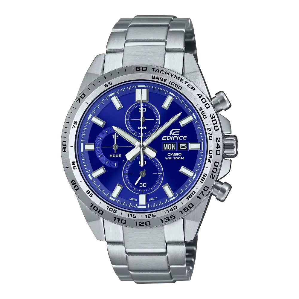 Edifice EFR-574D-2AVUDF Blue Dial Stainless Steel Men's Watch