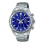 Casio Edifice EFR-574D-2AVUDF Blue Dial 42.3mm Stainless Steel Men's Watch
