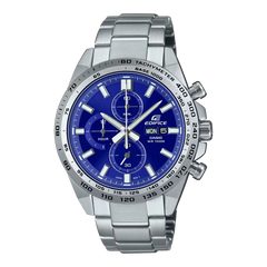 Casio Edifice EFR-574D-2AVUDF Blue Dial 42.3mm Stainless Steel Men's Watch