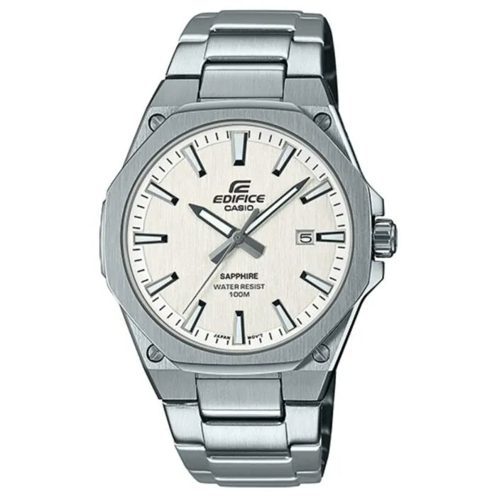 Casio Edifice Analog EFR-S108D-7AVUDF Silver Dial 39.9mm Stainless Steel Men's Watch