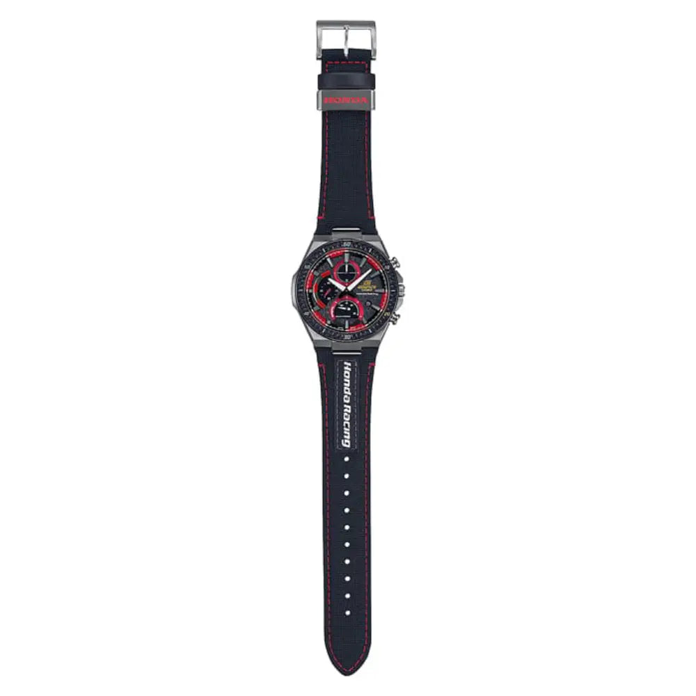 Edifice EFS-560HR-1ADR Black Dial Stainless Steel Case Men's Watch