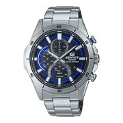 Casio Edifice Solar-Powered Chronograph EFS-S610DB-1AVUDF Black Dial 45.2mm Stainless Steel Men's Watch