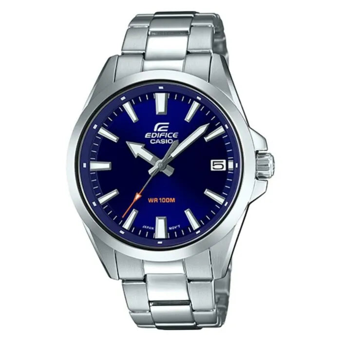Casio Edifice Analog Digital EFV-100D-2AVUDF Blue Dial Stainless Steel Men's Watch
