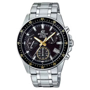 Casio Edifice Standard Chronograph EFV-540D-1A9VUDF Black Dial Stainless Steel Men's Watch