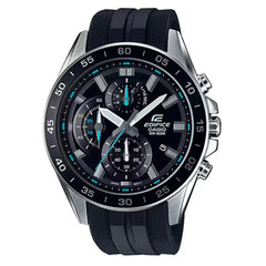 Casio Edifice Standard Chronograph EFV-550P-1AVUDF Black Dial 47mm Stainless Steel Men's Watch