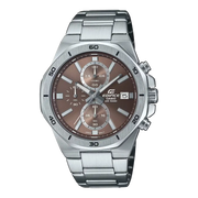 Casio Edifice EFV-640D-5AVUDF Brown Dial Stainless Steel Men's Watch