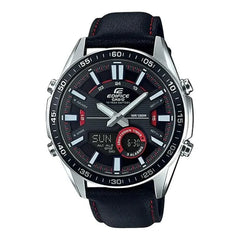Casio Edifice Standard Chronograph EFV-C100L-1AVDF Black Dial Stainless Steel Men's Watch