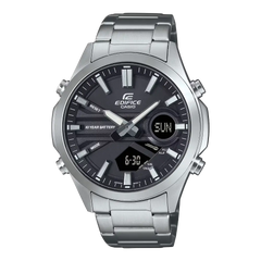 Casio Edifice EFV-C120D-1ADF Black Dial Stainless Steel Men's Watch