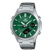 Casio Edifice Standard Analog-Digital EFV-C120D-3ADF Green Dial 45.5mm Stainless Steel Men's Watch