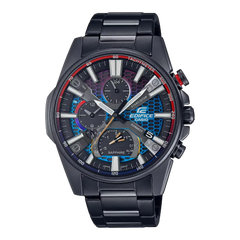 Casio Edifice Smartphone Link EQB-1200HG-1ADR Black Dial Stainless Steel Men's Watch