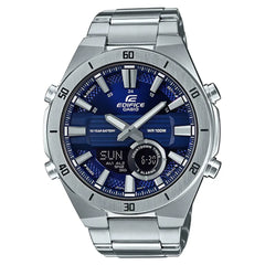 Casio Edifice ERA-110D-2AVDF Blue Dial Stainless Steel Men's Watch