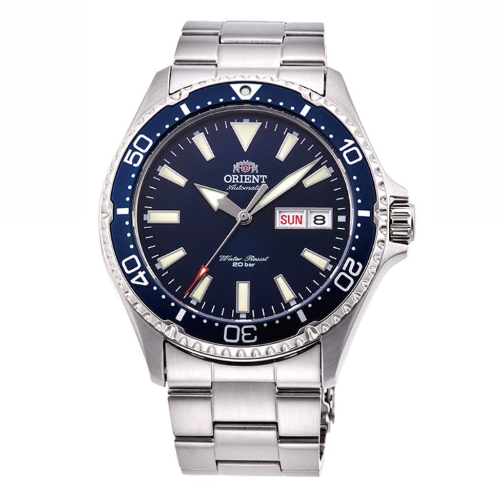 Orient RA-AA0002L Kamasu Mako III Blue Dial Automatic Stainless Steel Men’s Watch