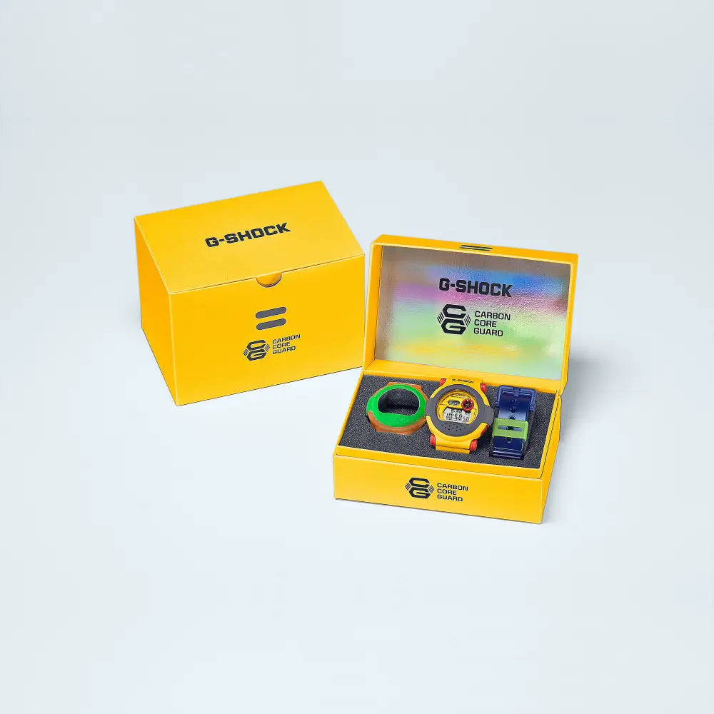 Casio G-Shock G-B001MVE-9D Yellow Dial Resin Men's Watch