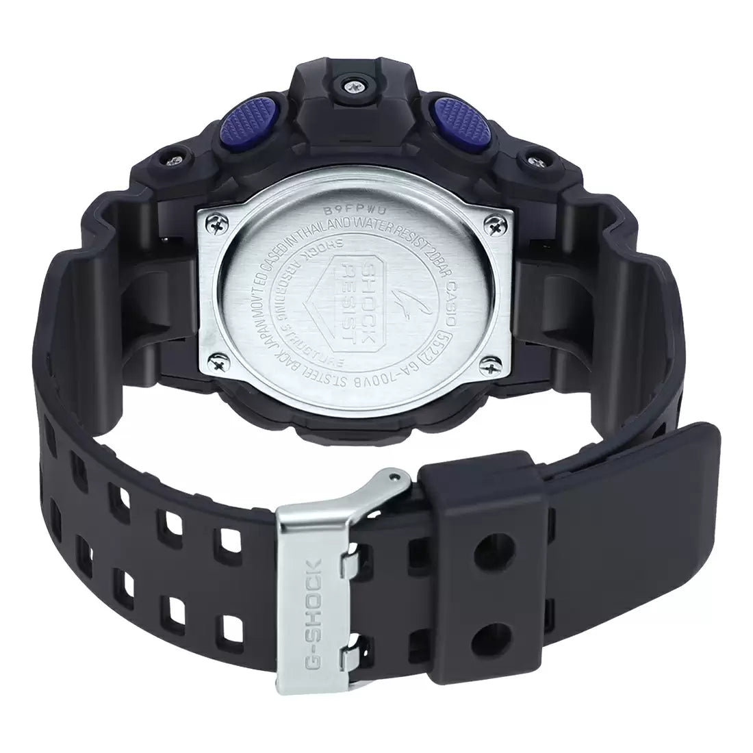 G-Shock Casual GA-700VB-1ADR Blue Dial Resin Men's Watch