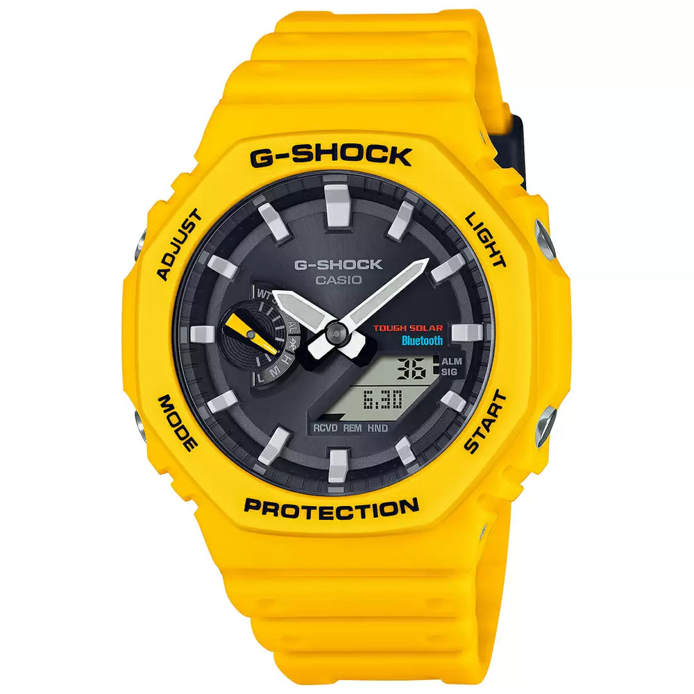 Casio G-Shock Analog Digital GA-B2100C-9ADR Black Dial Resin Men's Watch