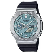 Casio G-Shock G-Steel GBM-2100A-1A2DR Blue Dial Stainless Steel Men's Watch