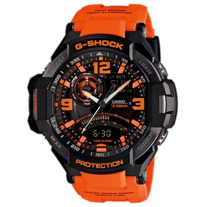 Casio G-Shock Master Of G Gravity Master GA-1000-4ADR  Black Dial Resin Men's Watch