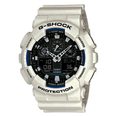 Casio G-Shock Casual GA-100B-7ADR Black Dial Resin Men's Watch