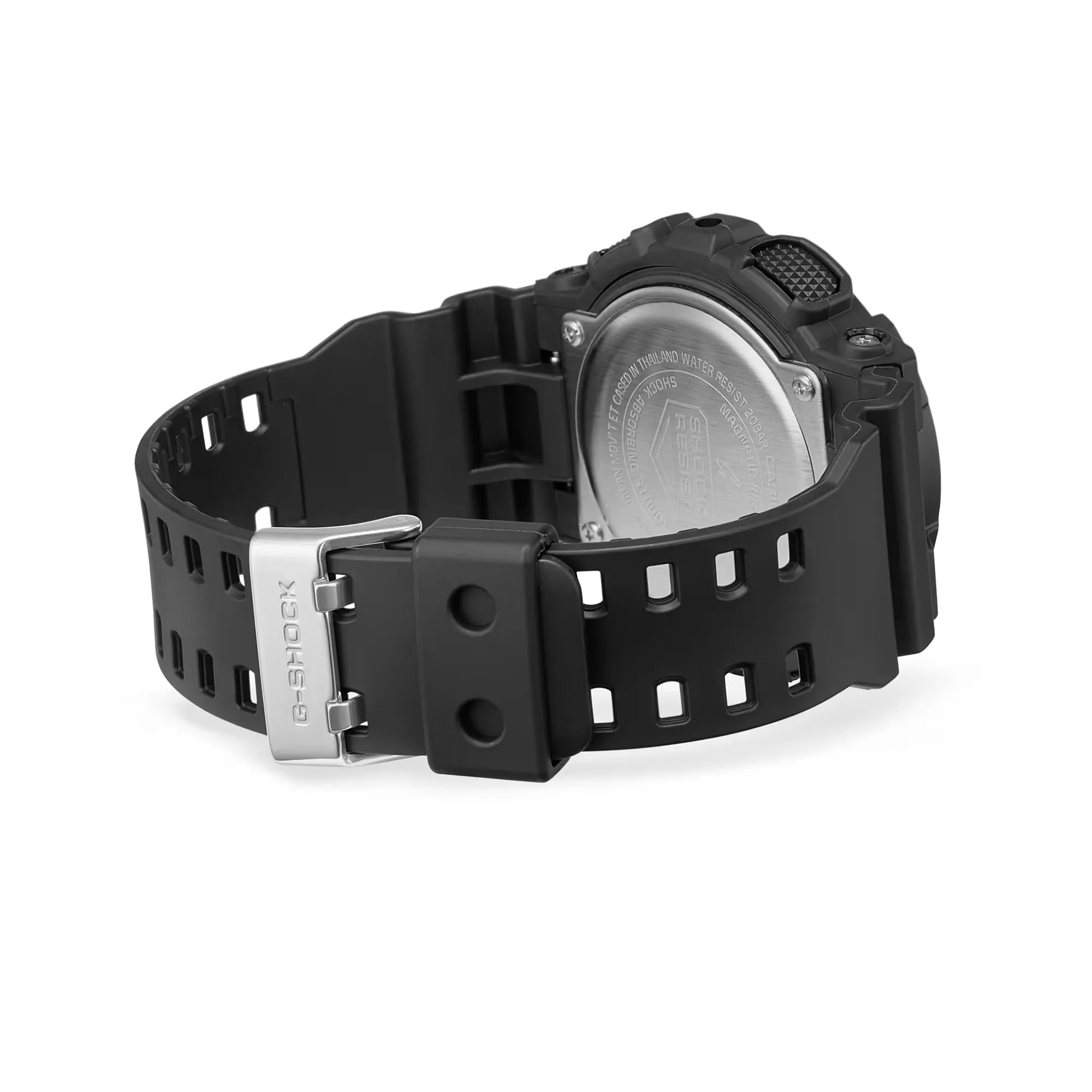 Casio G-Shock GA-100CY-1ADR Black Dial Resin Strap Men's Watch