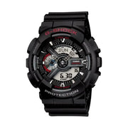 Casio G-Shock Casual GA-110-1ADR Black Dial Resin Men's Watch
