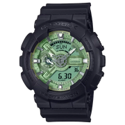 Casio G-Shock Analog Digital GA-110CD-1A3DR Green Dial Resin Men's Watch