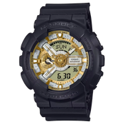 Casio G-Shock Analog Digital GA-110CD-1A9DR Gold Dial Resin Men's Watch