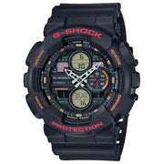Casio G-Shock Casual GA-140-1A4DR Black Dial Resin Men's Watch