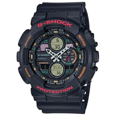 Casio G-Shock Casual GA-140-1A4DR Black Dial Resin Men's Watch