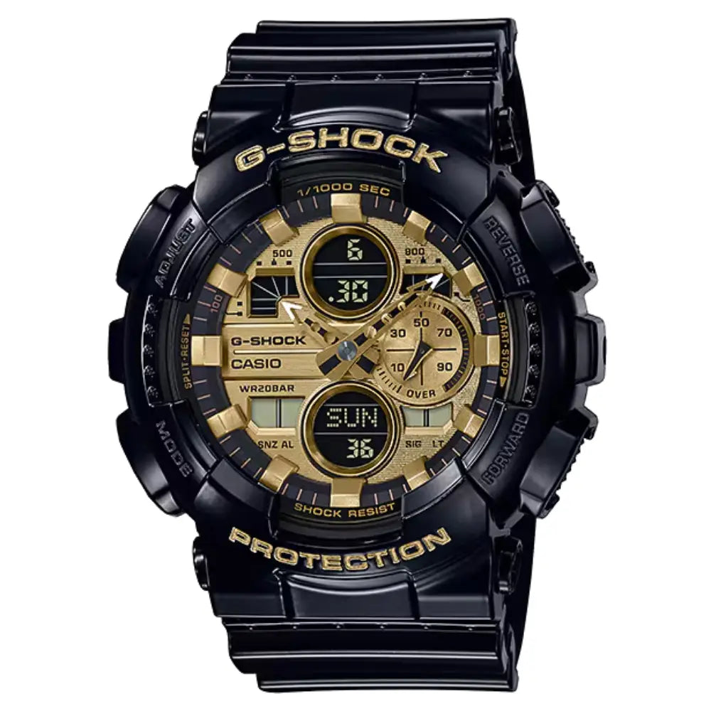 Casio G-Shock Casual GA-140GB-1A1DR Gold Dial Resin Men's Watch