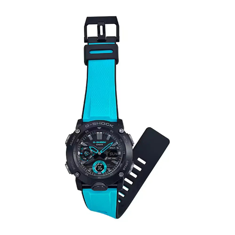 G-Shock Casual GA-2000-1A2DR Black Dial Resin Men's Watch