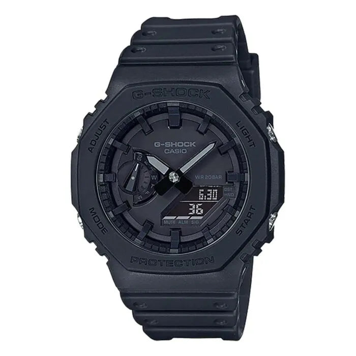 Casio G-Shock Casual GA-2100-1A1DR Black Dial Resin Men's Watch