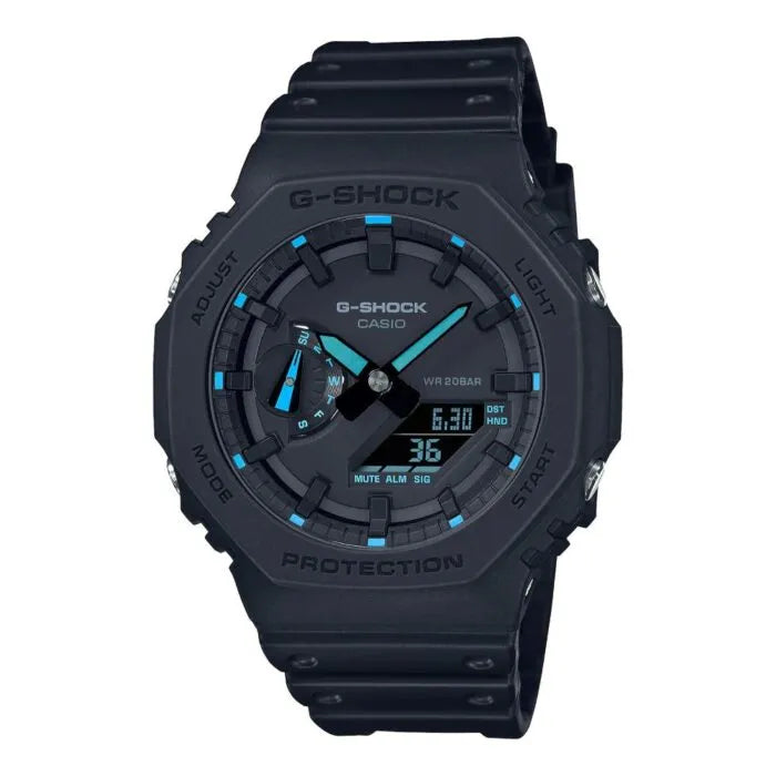 Casio G-Shock GA-2100-1A2DR Black Dial Resin Men's Watch