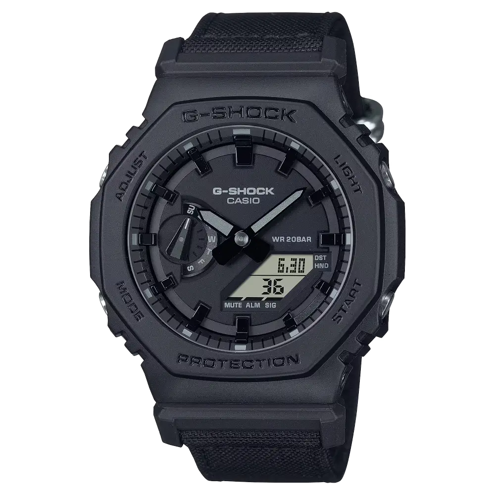 G-Shock Analog Digital GA-2100BCE-1ADR Black Dial Carbon Men's Watch