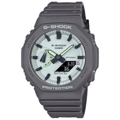 Casio G-Shock Casual GA-2100HD-8ADR White Dial Resin Men's Watch