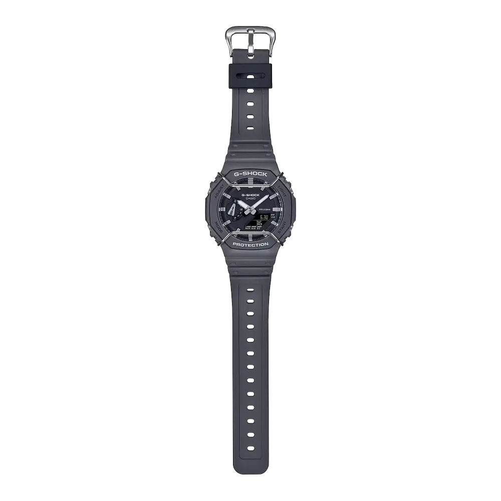 G-Shock Tone-On-Tone GA-2100PTS-8ADR Grey Dial Resin Men's Watch